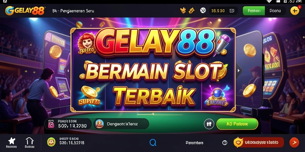 Screenshot gameplay GELAY88 menunjukkan berbagai mesin slot yang menarik.