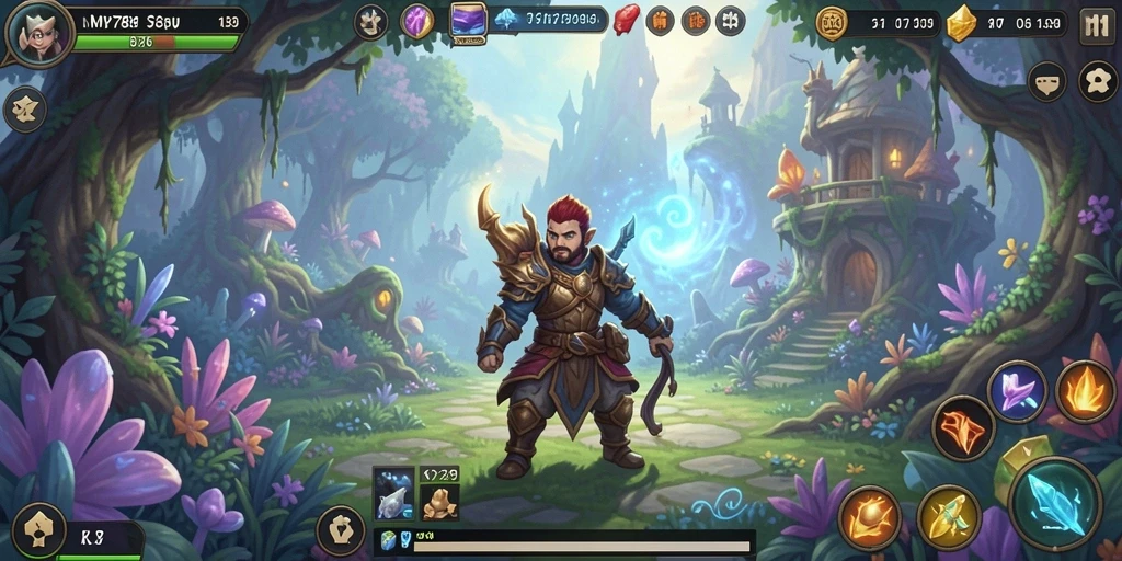 Tampilan gameplay seru <strong>MVP789</strong> di dunia petualangan fantastis.