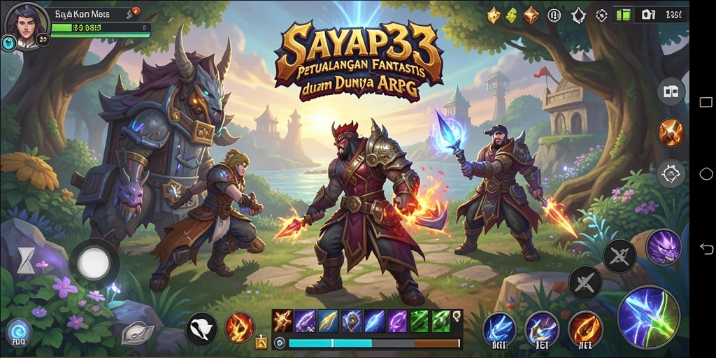 Screenshot dari gameplay SAYAP33 yang penuh aksi dan petualangan.