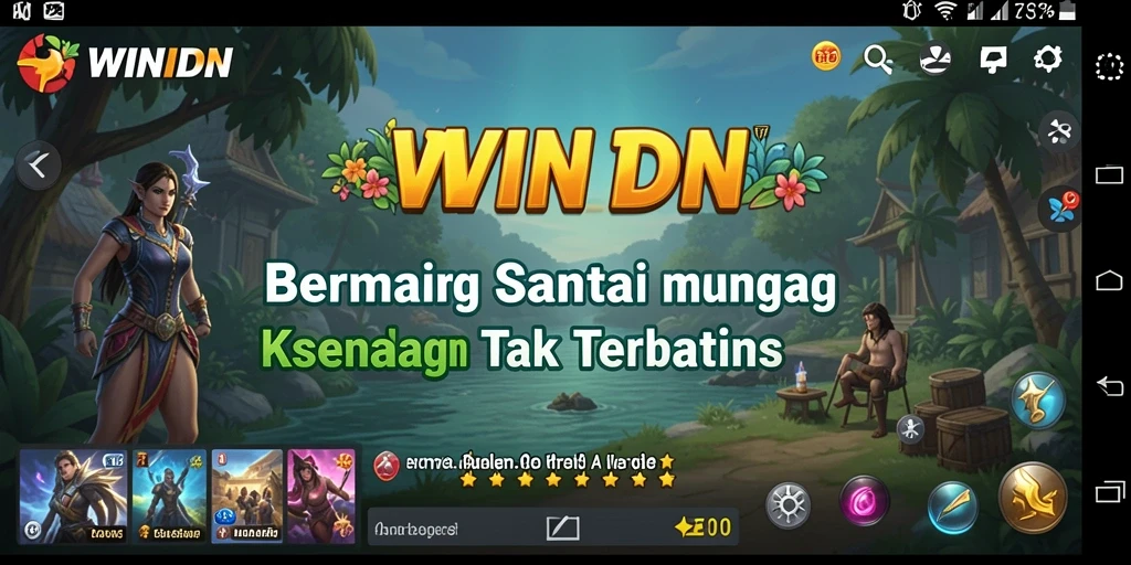 Tampilan menarik dari gameplay WINIDN yang mengasyikkan.